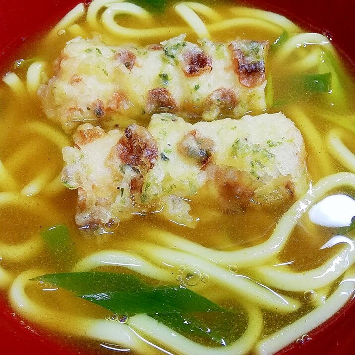 ちく天に合うカレーうどん